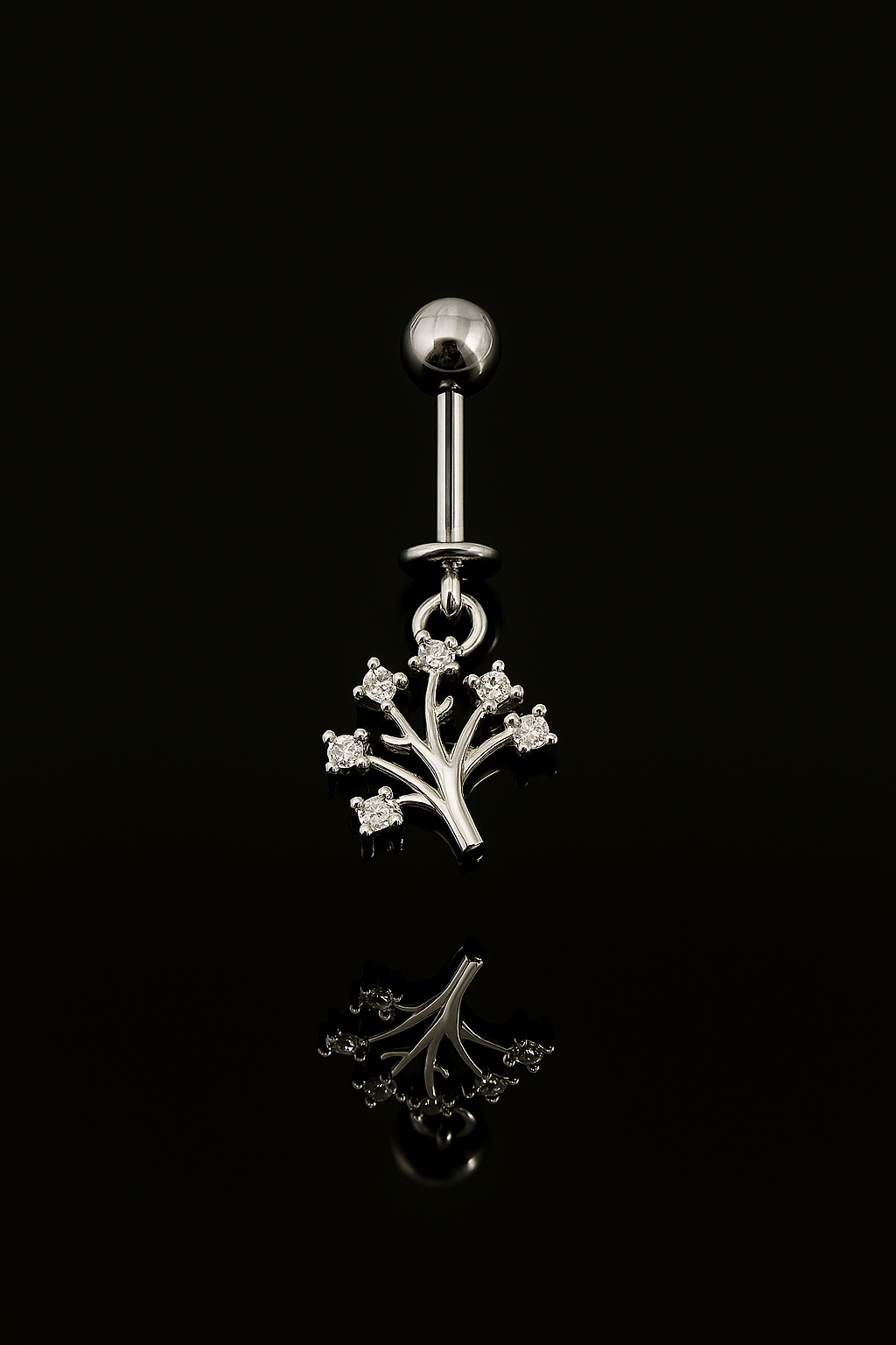 Upper Ear Helix Tree Hanging - SINGLE