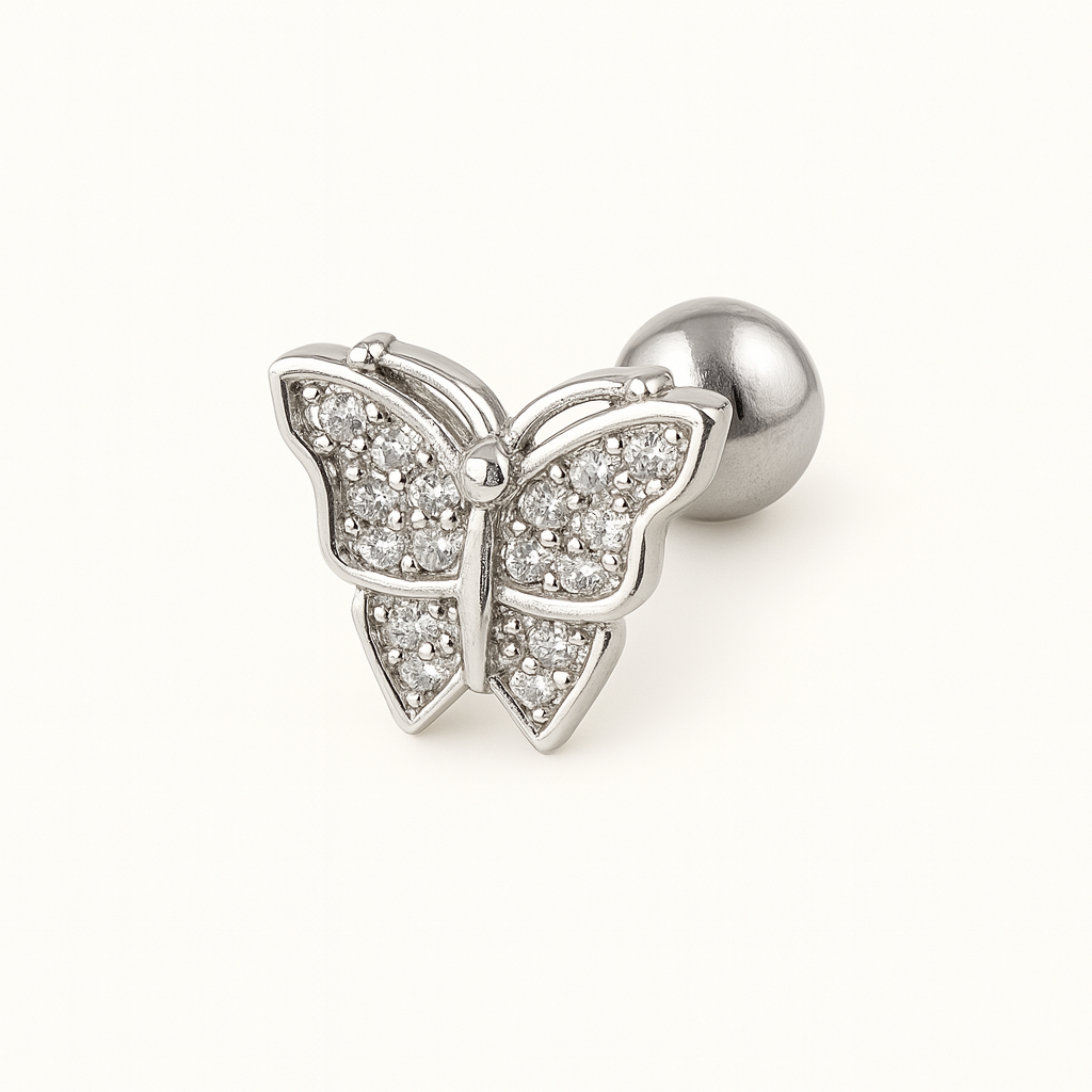 Glimmerfly Silver Ball Back Stus