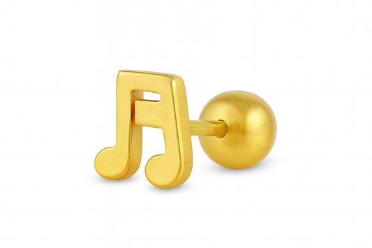 Treble Touch Gold Stud