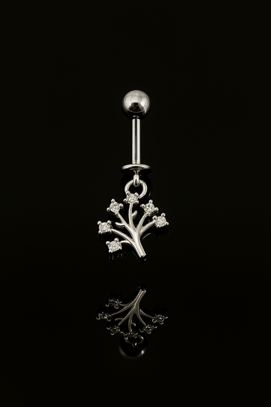 Upper Ear Helix Tree Hanging - SINGLE