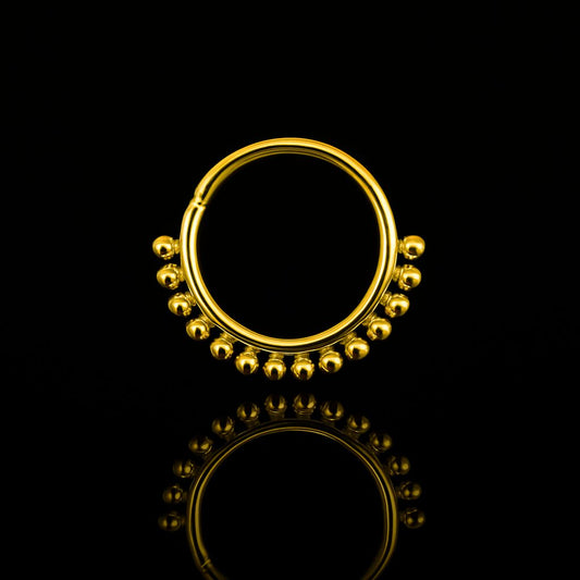 Glided Tribe Ring Nose Septum 8MM