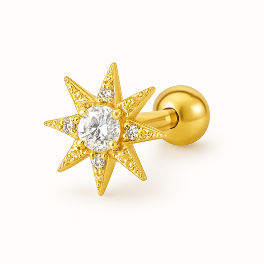 Solar Flare ear stud