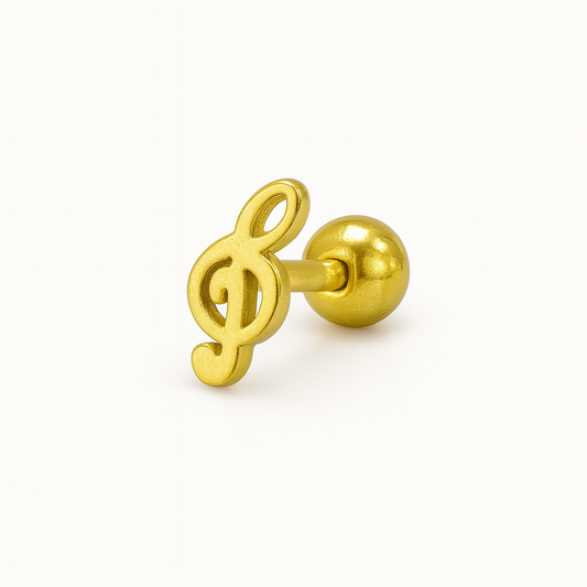 Music Treble Stud