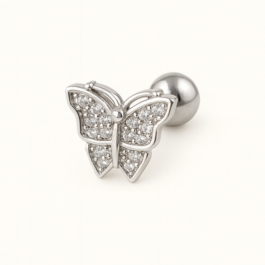 Glimmerfly Silver Ball Back Stus